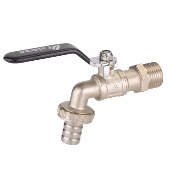 Torneiras de parada mangueira de jardim forjada Cw617n bola de latão Bibcock